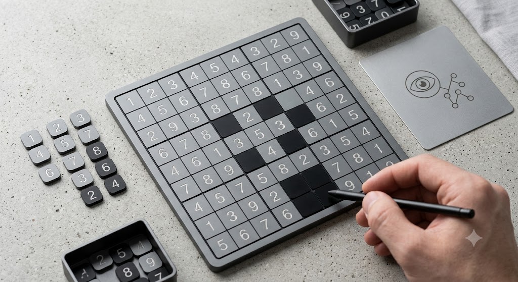 Hitori puzzle tarjoaa koukuttavaa aivojumppaa numeroruudukkojen parissa
