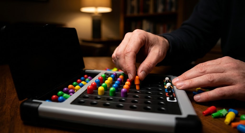 Mastermind peli: Klassisen koodinmurtajapelin säännöt, parhaat strategiat ja pelivariaatiot